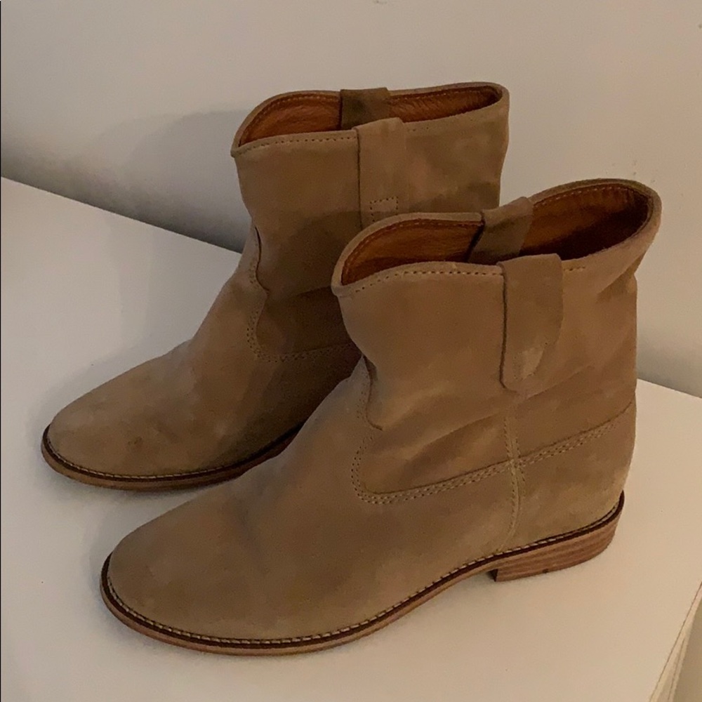 Isabel Marant Crisi Suede Ankle Boots